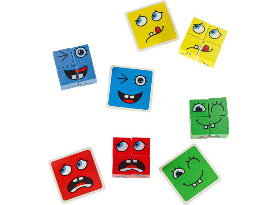 Montessori kreatívne bloky - Emócie