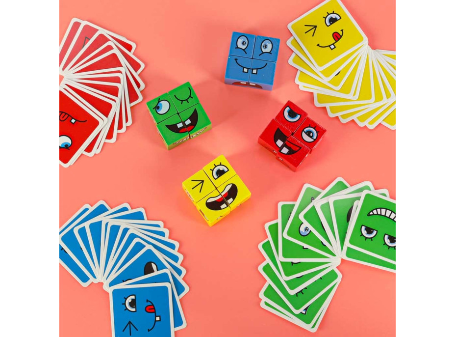 Montessori kreatívne bloky - Emócie