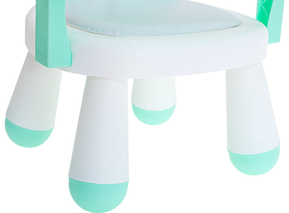 Stolička na kŕmenie a hranie Zajačik - mätová