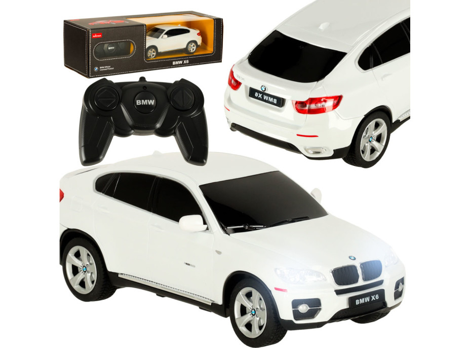RC auto 1:24 BMW X6 - biele