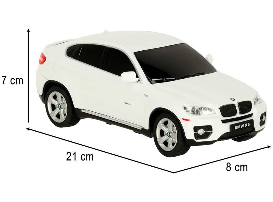 RC auto 1:24 BMW X6 - biele