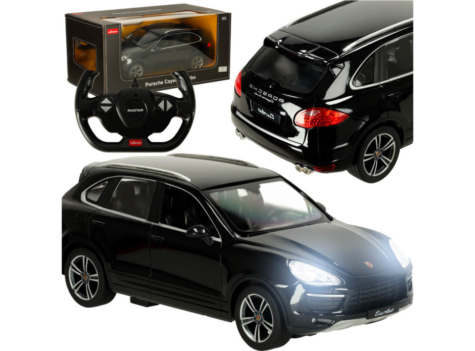RC auto 1:14 Porsche Cayenne Turbo - čierne