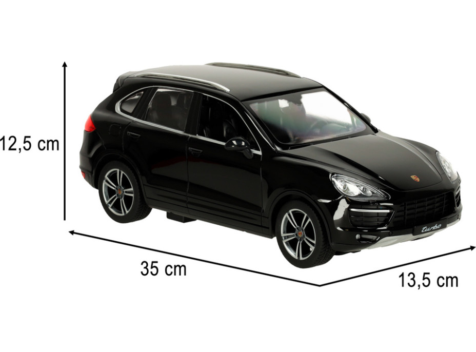RC auto 1:14 Porsche Cayenne Turbo - čierne