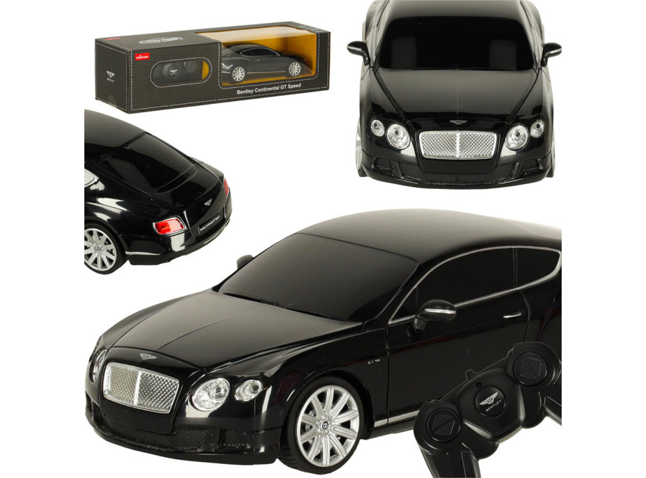 RC auto 1:24 Bentley Continental GT - čierne