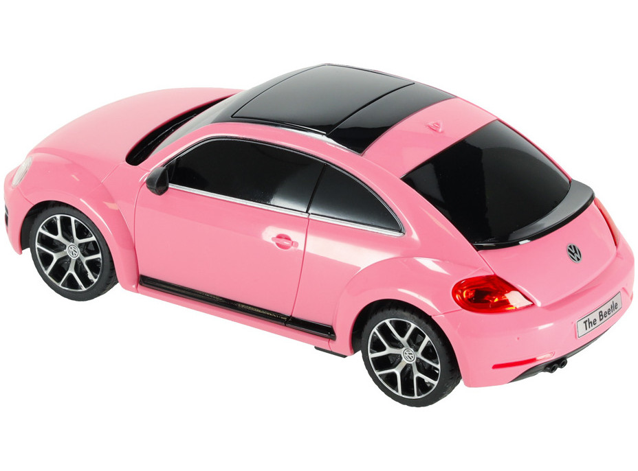 RC auto 1:24 Volkswagen Beetle - ružový