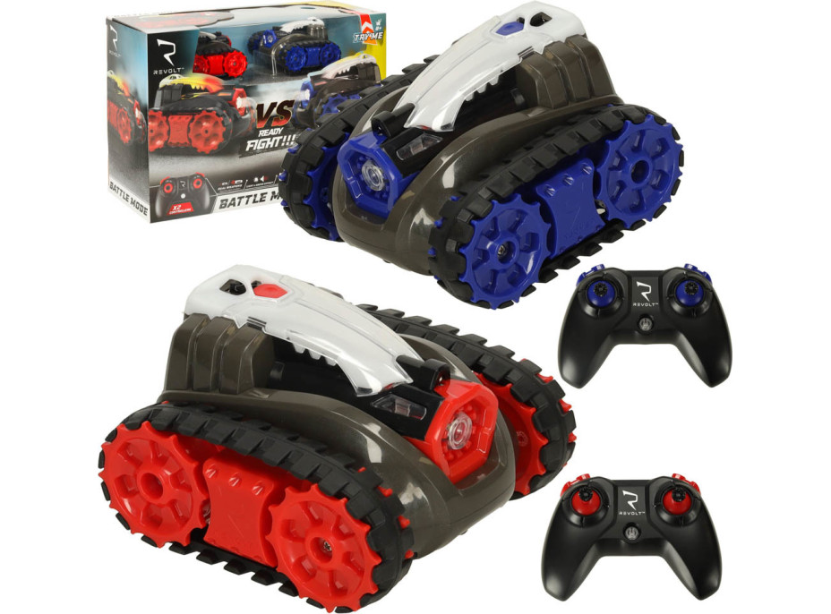 RC Revolt BATTLE tanky na diaľkové ovládanie - 2 kusy
