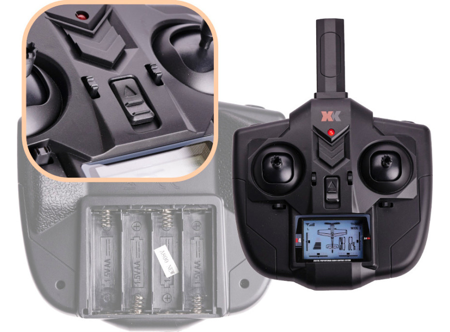 RC Lietadlo WLtoys Sky King F959S 2,4 GHz