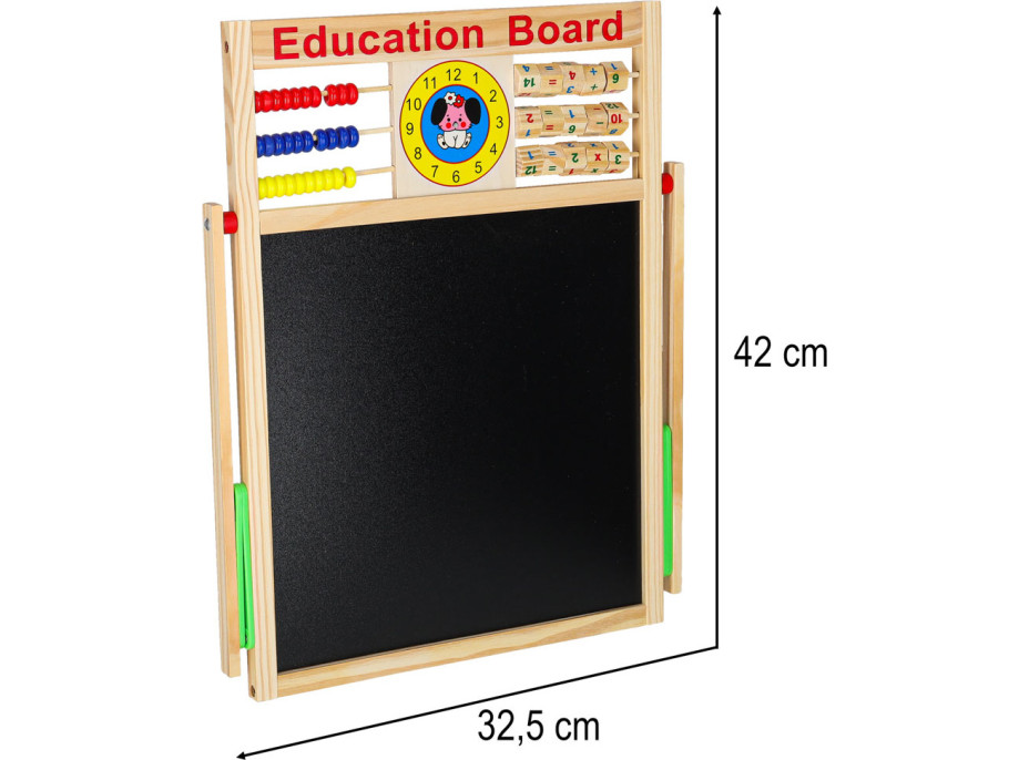 Obojstranná tabuľa s počítadlom 42x32,5 cm