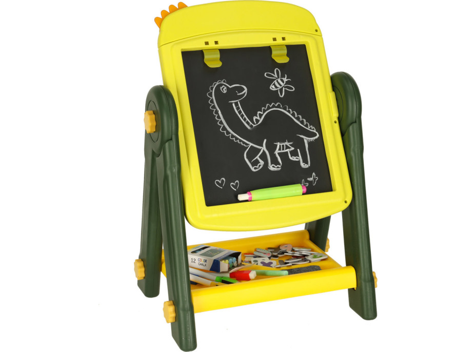 Magnetická obojstranná tabuľa - Dinosaurus