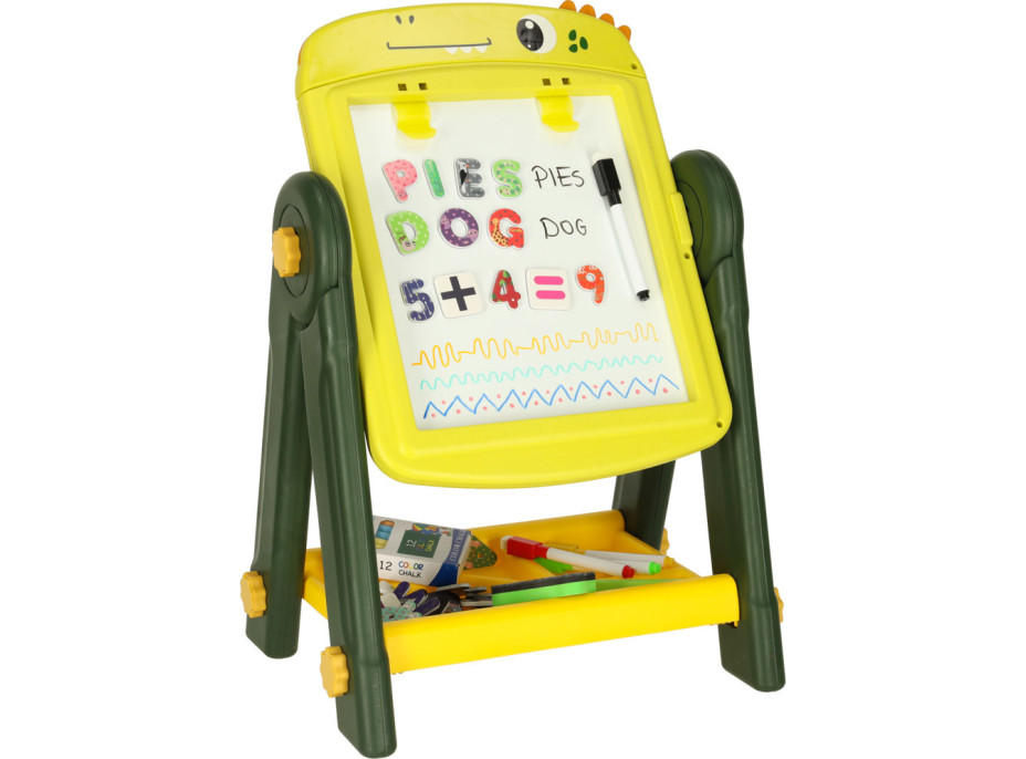 Magnetická obojstranná tabuľa - Dinosaurus