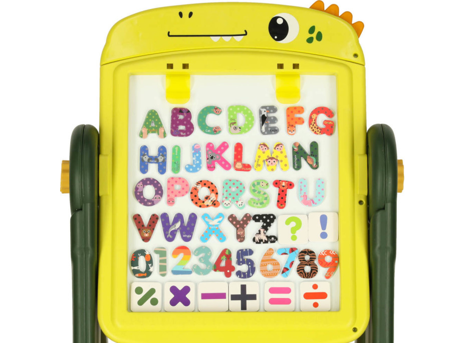 Magnetická obojstranná tabuľa - Dinosaurus