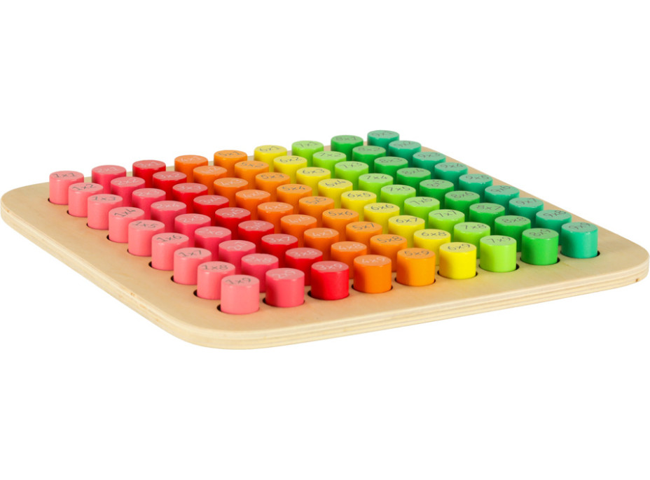 Vzdelávacia drevená násobilka