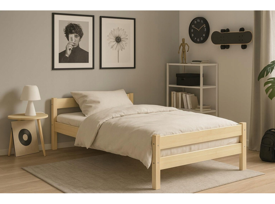 Detská posteľ BABY DREAMS bez šuplíka - biela 160x80 cm [CLONE] [CLONE] [CLONE] [CLONE] [CLONE]