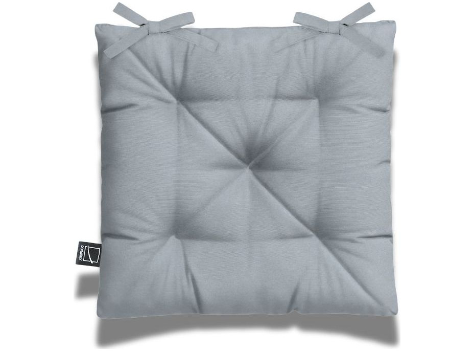 Prošívaný podsedák SILLA 40x40 cm - šedý Prošívaný podsedák SILLA 40x40 cm - šedý