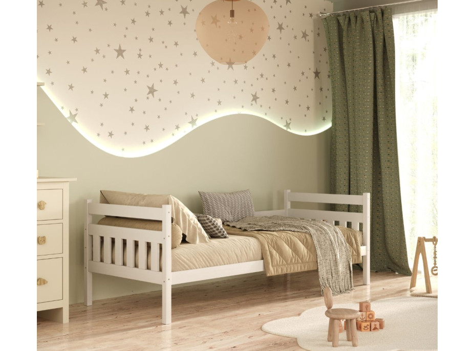 Detská posteľ BABY DREAMS bez šuplíka - biela 160x80 cm [CLONE] [CLONE] [CLONE] [CLONE] [CLONE] [CLONE]