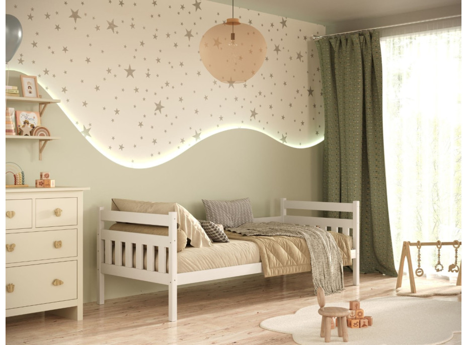 Detská posteľ BABY DREAMS bez šuplíka - biela 160x80 cm [CLONE] [CLONE] [CLONE] [CLONE] [CLONE] [CLONE] [CLONE]