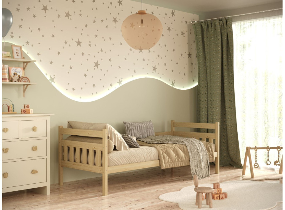 Detská posteľ BABY DREAMS bez šuplíka - biela 160x80 cm [CLONE] [CLONE] [CLONE] [CLONE] [CLONE] [CLONE]