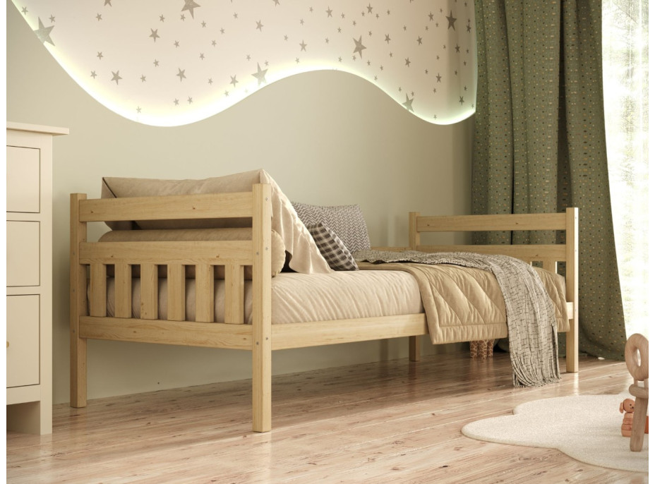 Detská posteľ BABY DREAMS bez šuplíka - biela 160x80 cm [CLONE] [CLONE] [CLONE] [CLONE] [CLONE]