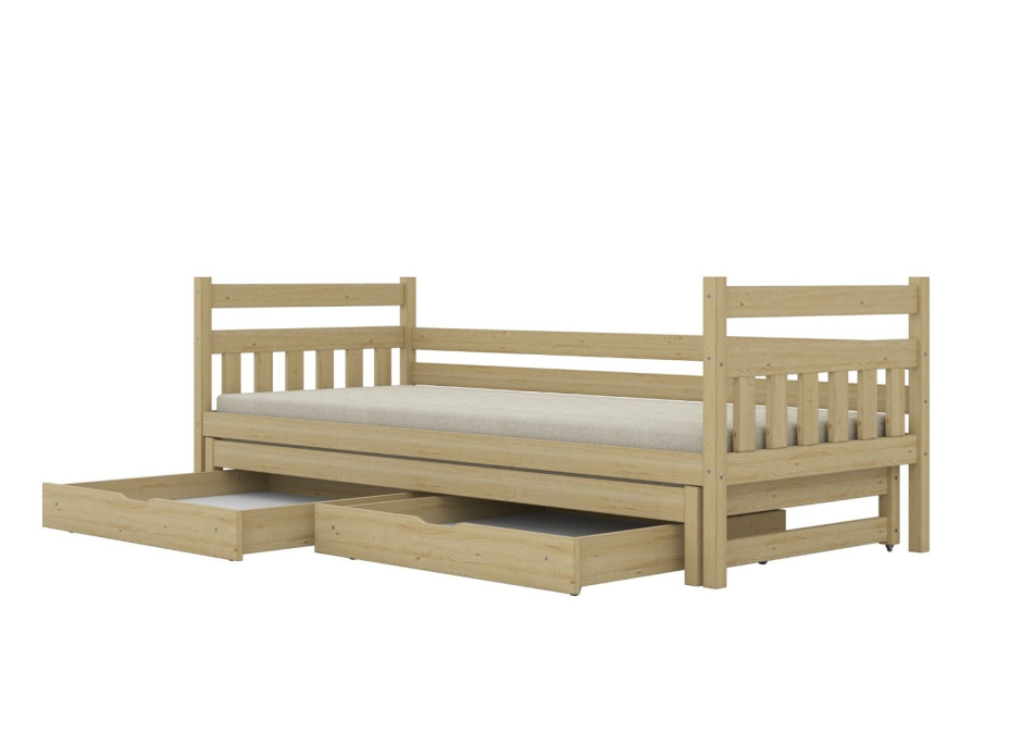 Detská posteľ BABY DREAMS bez šuplíka - biela 160x80 cm [CLONE] [CLONE] [CLONE] [CLONE] [CLONE] [CLONE]