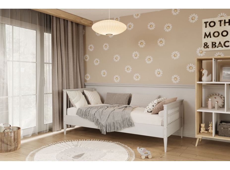 Detská posteľ BABY DREAMS bez šuplíka - biela 160x80 cm [CLONE] [CLONE] [CLONE] [CLONE] [CLONE] [CLONE] [CLONE]