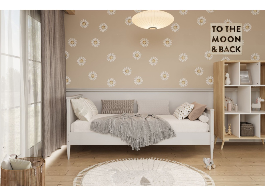 Detská posteľ BABY DREAMS bez šuplíka - biela 160x80 cm [CLONE] [CLONE] [CLONE] [CLONE] [CLONE] [CLONE] [CLONE]