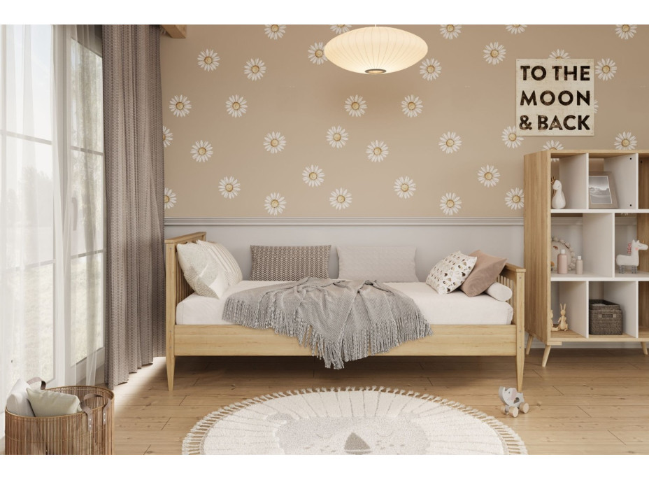Detská posteľ BABY DREAMS bez šuplíka - biela 160x80 cm [CLONE] [CLONE] [CLONE] [CLONE]