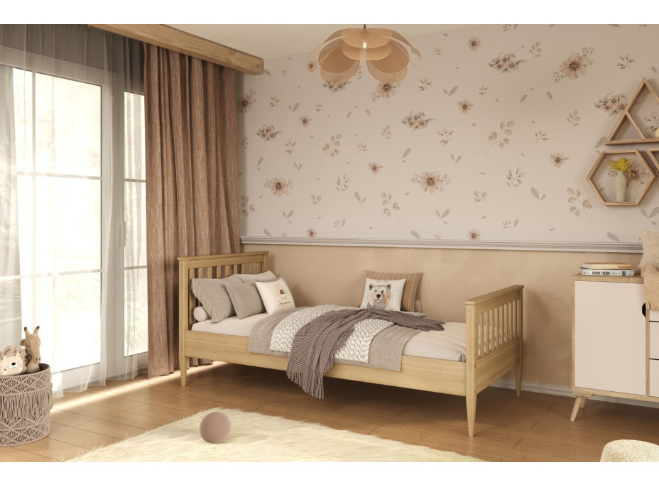 Detská posteľ BABY DREAMS bez šuplíka - biela 160x80 cm [CLONE] [CLONE] [CLONE] [CLONE] [CLONE]