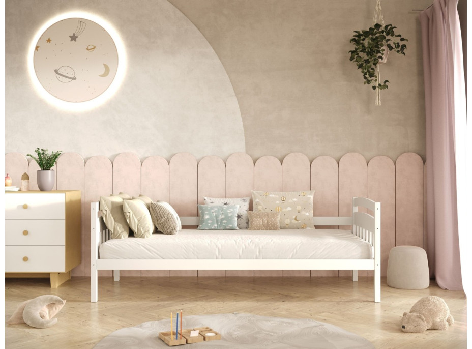 Detská posteľ BABY DREAMS bez šuplíka - biela 160x80 cm [CLONE] [CLONE] [CLONE] [CLONE] [CLONE] [CLONE] [CLONE] [CLONE]