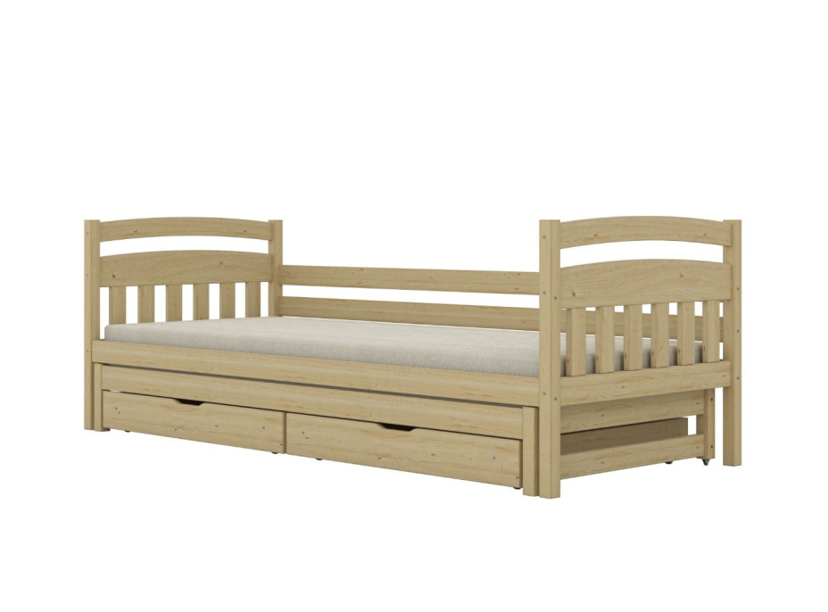 Detská posteľ BABY DREAMS bez šuplíka - biela 160x80 cm [CLONE] [CLONE] [CLONE] [CLONE] [CLONE]