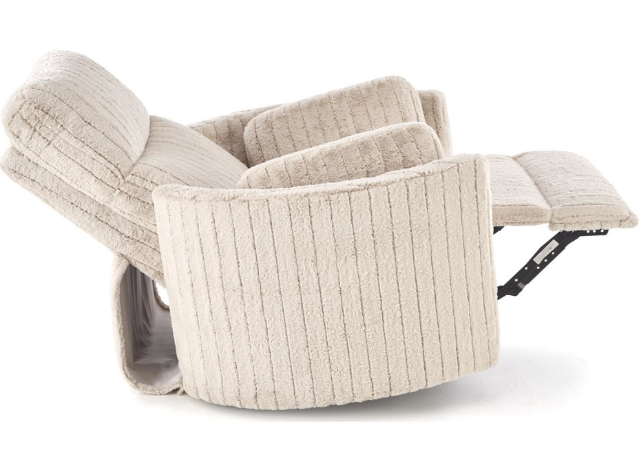 Rozkládací polohovací křeslo PEGAS - béžové