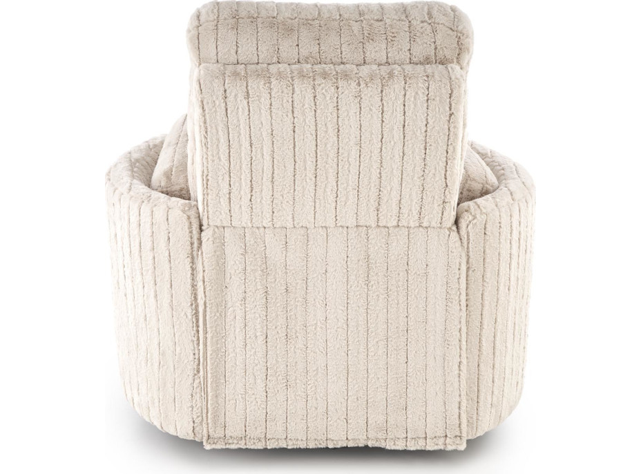 Rozkládací polohovací křeslo PEGAS - béžové