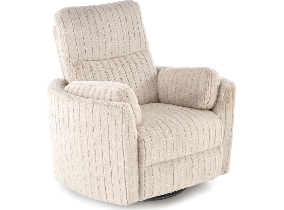 Rozkládací polohovací křeslo PEGAS - béžové