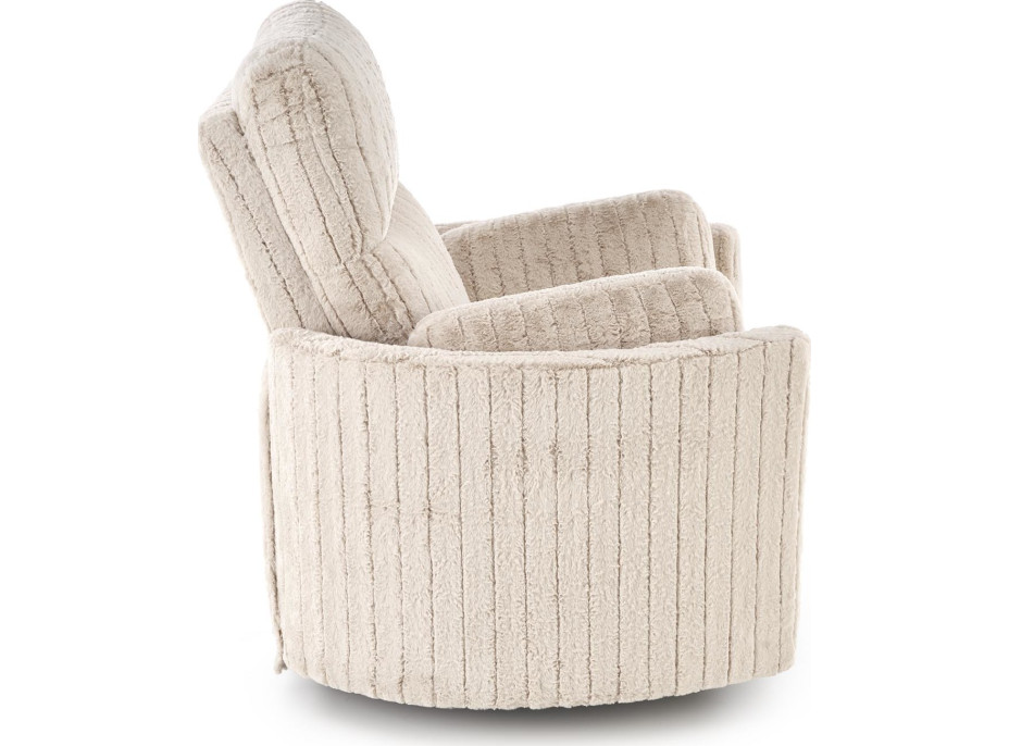 Rozkládací polohovací křeslo PEGAS - béžové