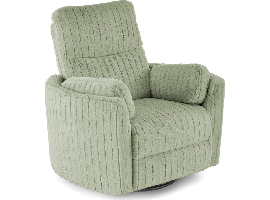 Rozkládací polohovací křeslo PEGAS - mátově zelené