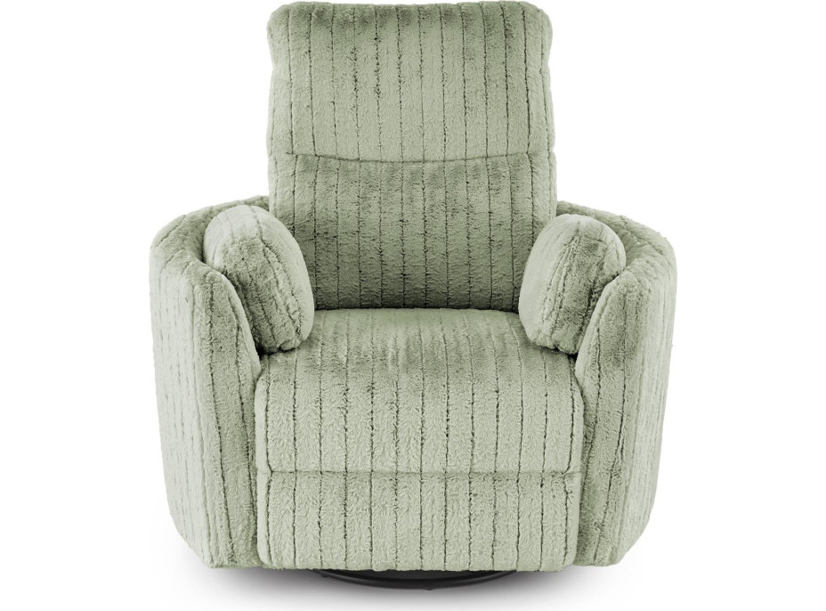 Rozkládací polohovací křeslo PEGAS - mátově zelené