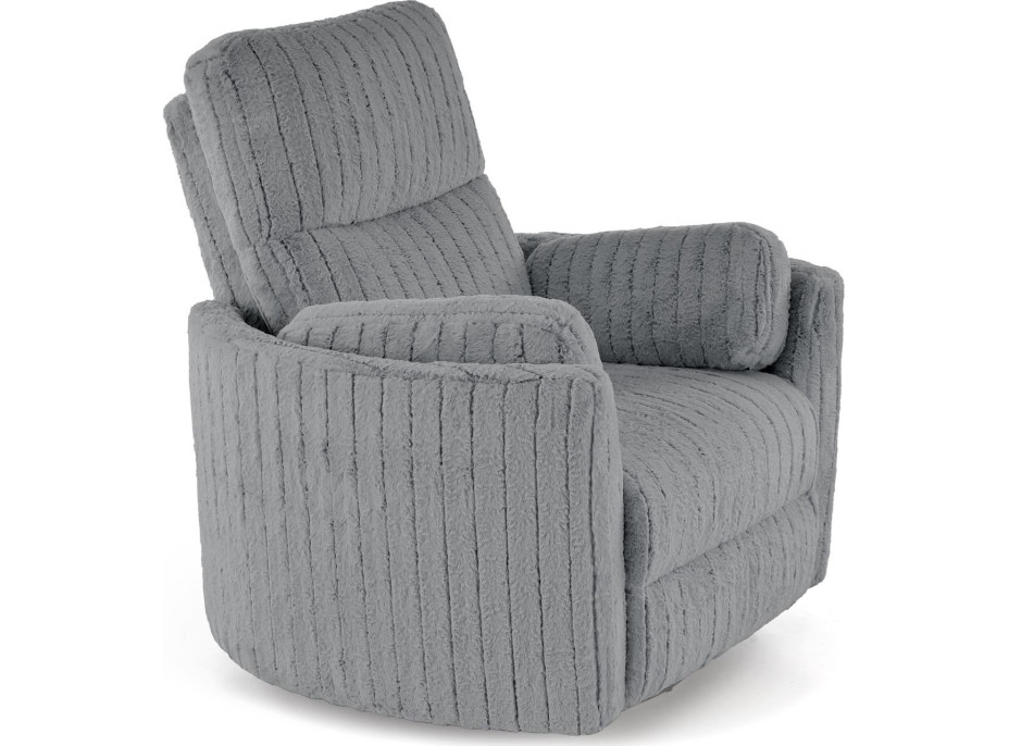 Rozkládací polohovací křeslo PEGAS - popelavě šedé