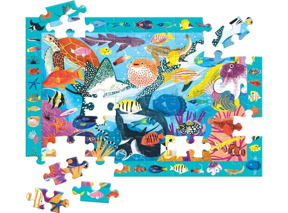 Mudpuppy Puzzle Korálový útes 64 dílků