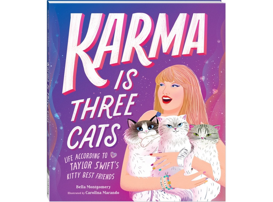 Mudpuppy Karma jsou tři kočky: Život podle nejlepších kamarádek Taylor Swift a jejich koček