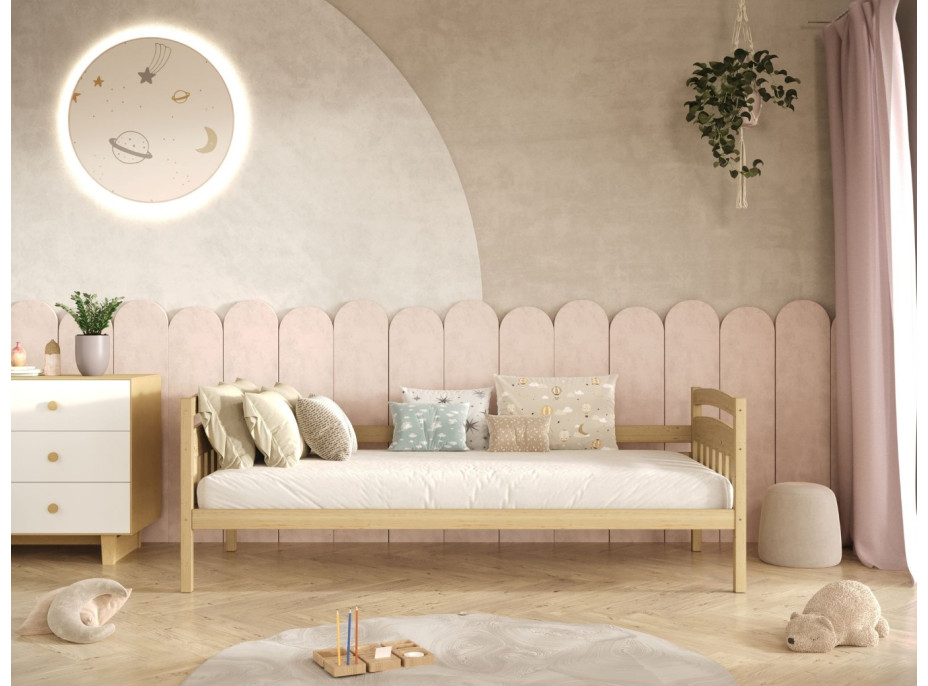 Detská posteľ BABY DREAMS bez šuplíka - biela 160x80 cm [CLONE] [CLONE] [CLONE] [CLONE] [CLONE] [CLONE] [CLONE]