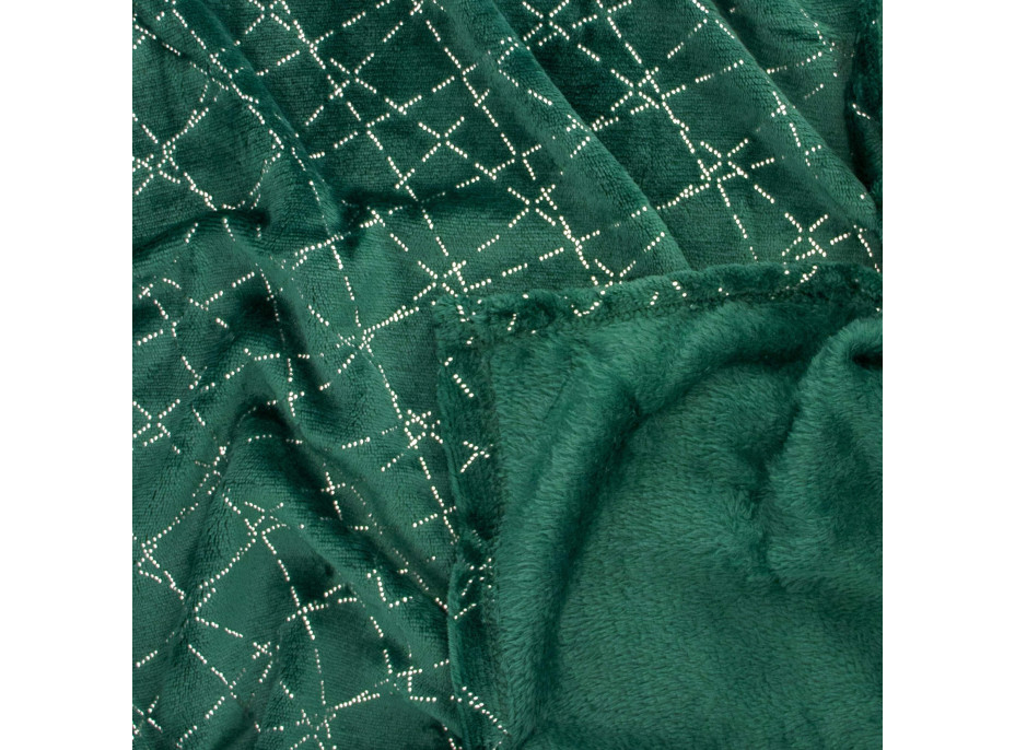 Deka prehoz NILO SILVER 130x170 cm - zelená