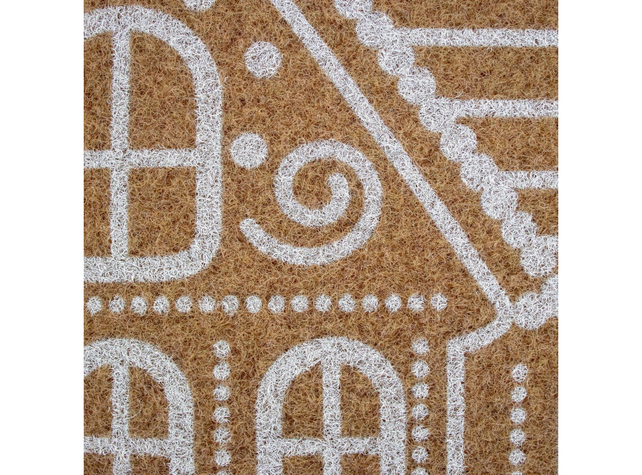 Rohožka GINGER BREAD HOUSE 50x80 cm - prírodná