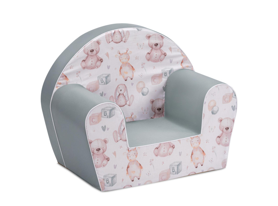 Detské kresielko MINI - Hračky - biele / zelené