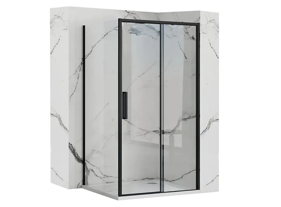 Sprchovací kút MAXMAX Rea RAPID slide 120x100 cm - čierny Sprchovací kút MAXMAX Rea RAPID slide 120x100 cm - čierny