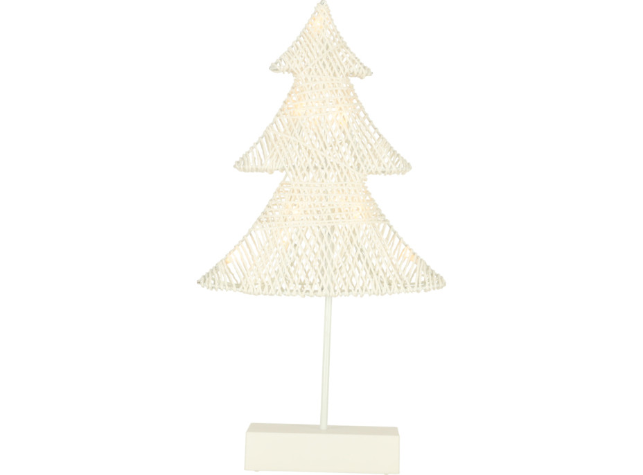 Vianočný stojaci stromček 39 cm 10LED - teplá biela