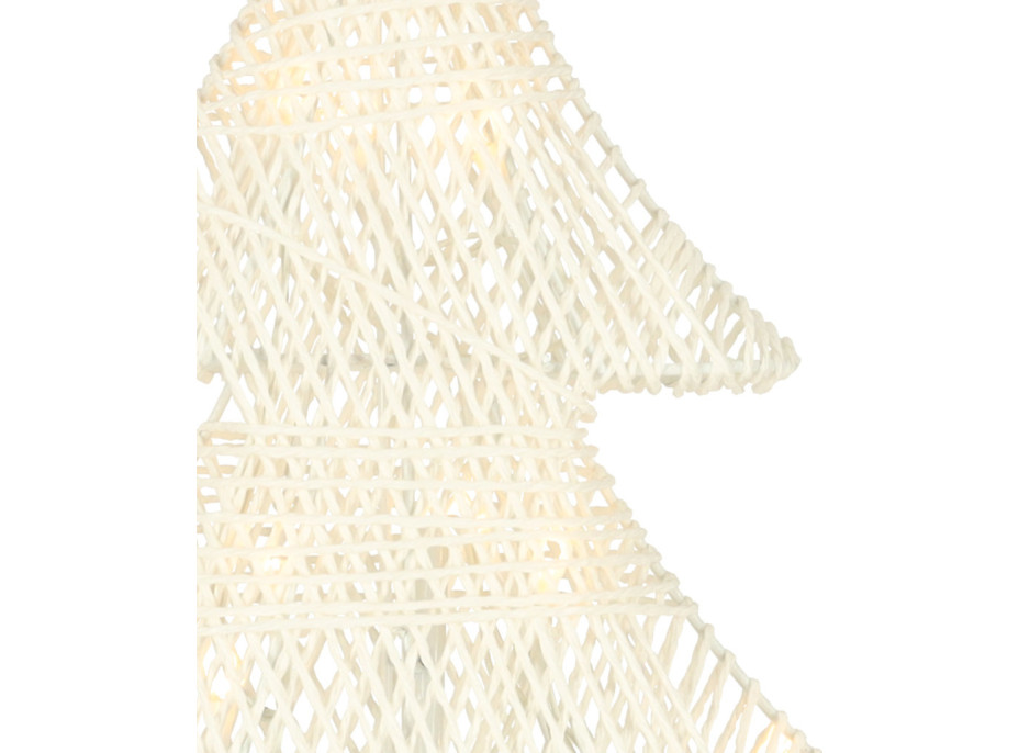 Vianočný stojaci stromček 39 cm 10LED - teplá biela