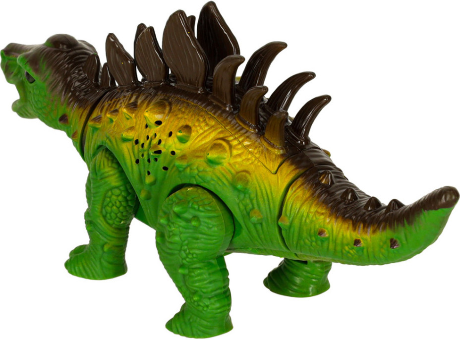 Pohyblivý dinosaurus Stegosaurus so zvukmi a svetlom