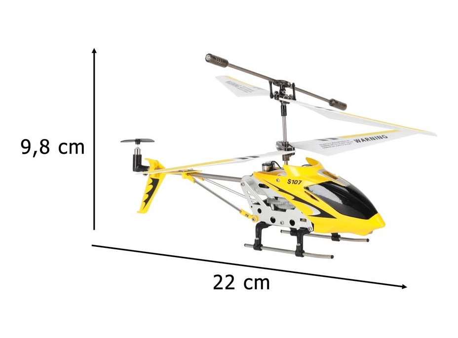 RC vrtuľník SYMA S107G - žltý