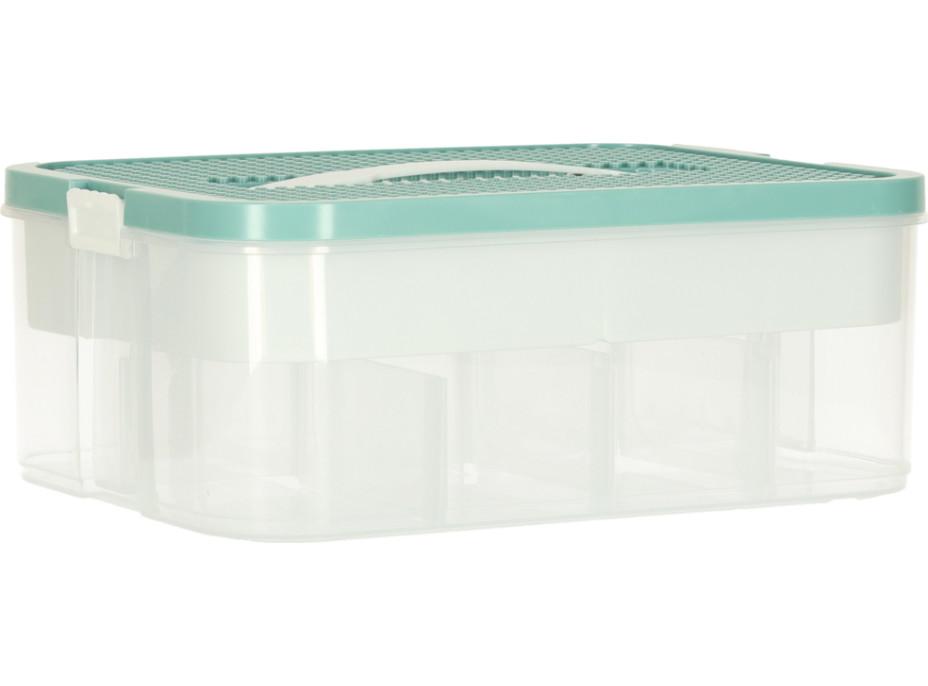 Box na hračky a drobnosti s priehradkami a vekom