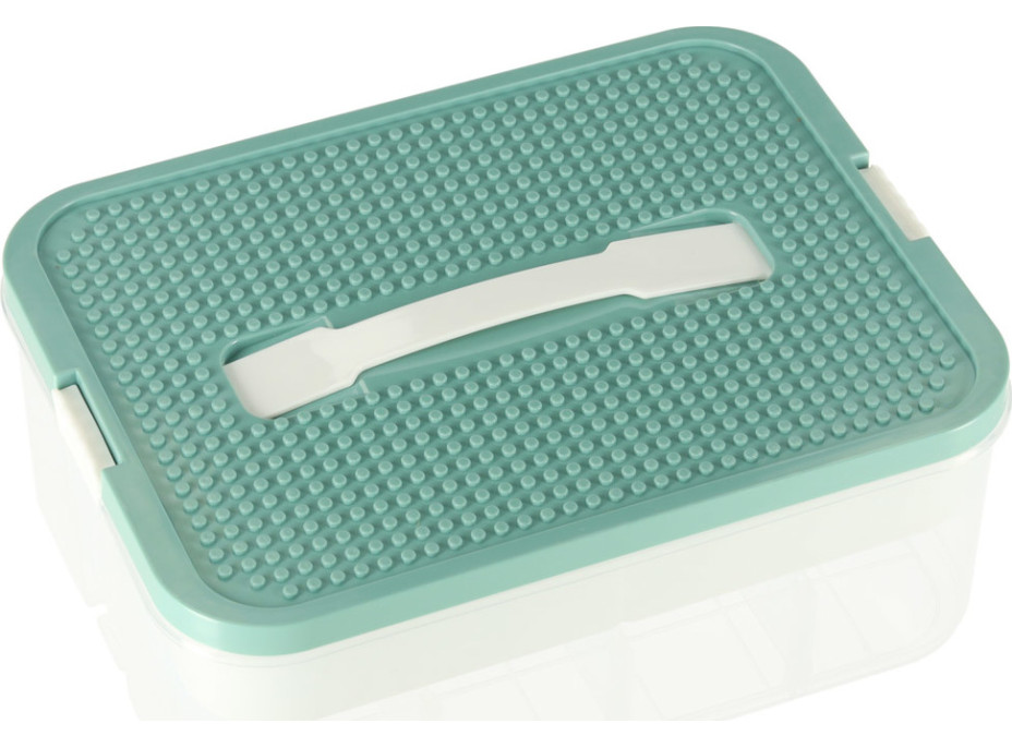 Box na hračky a drobnosti s priehradkami a vekom