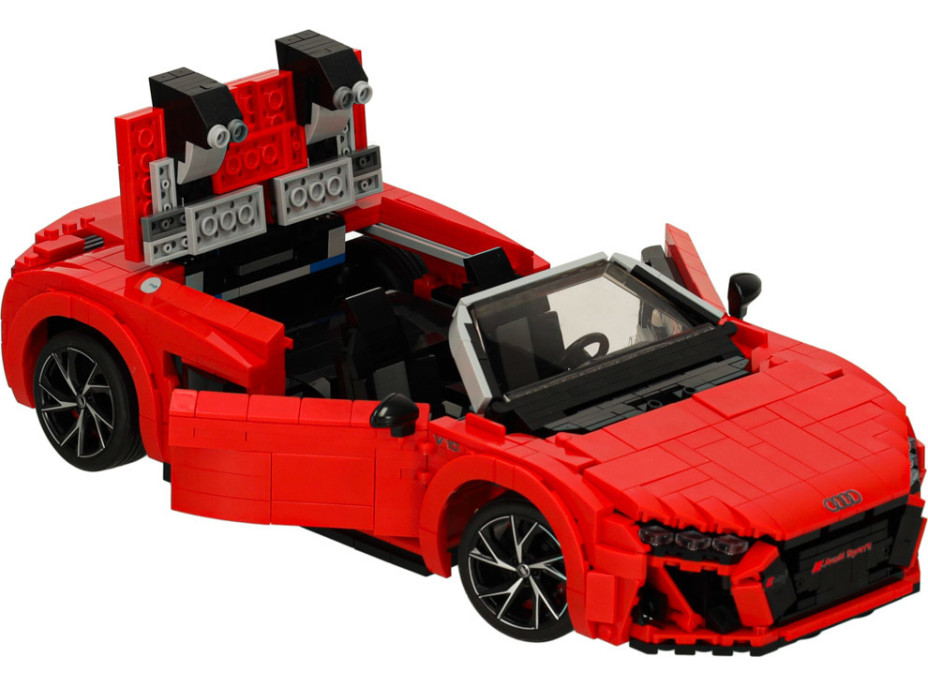 Stavebnica Rastar 93800 AUDI R8 Spyder 1:14 - 1440 dielikov